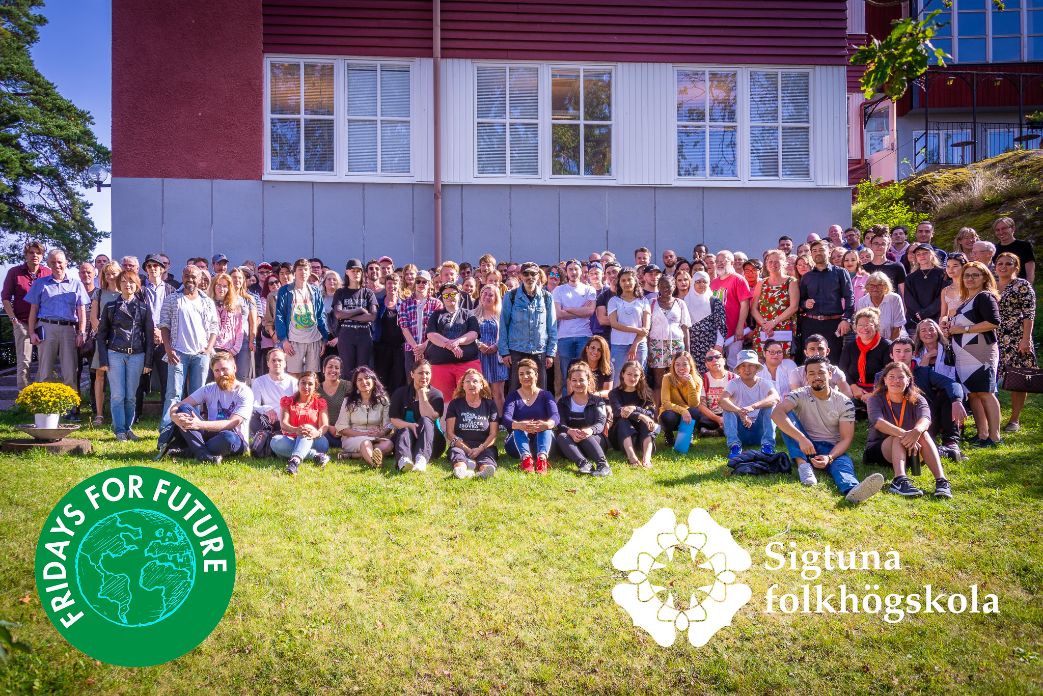 Sigtuna folkhögskola på Klimataktion