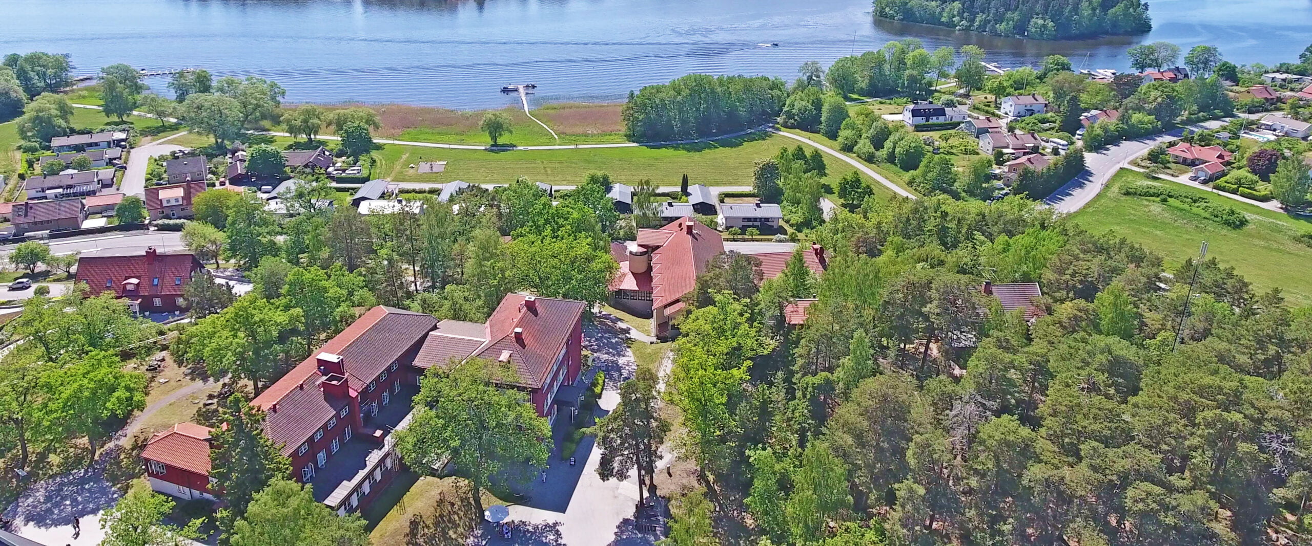 Vy över Sigtuna folkhögskola