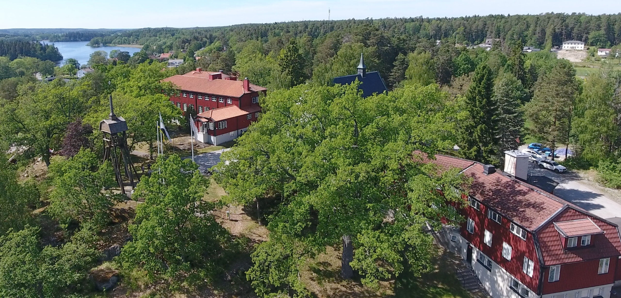 Norrgården från trädgårdssidan